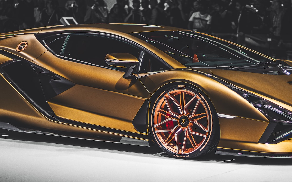 Lamborghini super sports car