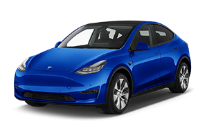 Tesla Model Y - Blue for rental in san diego